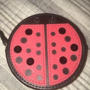 Kate Spade lady bug change purse